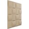 Ekena Millwork 19 5/8in. W x 19 5/8in. H Baile EnduraWall Decorative 3D Wall Panel Covers 2.67 Sq. Ft. WP20X20BAGBE - alternate 3